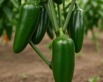 25 Green Giant Jalapeo Pepper Seeds: Large Heirloom Variety - Etsy