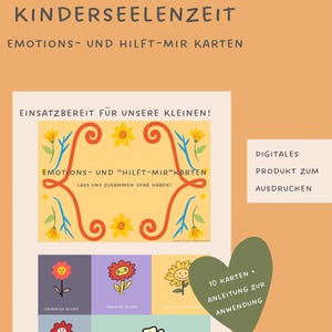 Emotie- en Help-me-kaarten voor kinderen om af te drukken – Emoties begrijpen en mindfulness | PDF voor kinderopvang, school en thuis