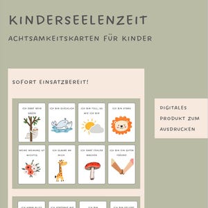 Affirmationskarten für Kinder zum Ausdrucken – Selbstvertrauen & Achtsamkeit | PDF für Kita, Schule und  Zuhause