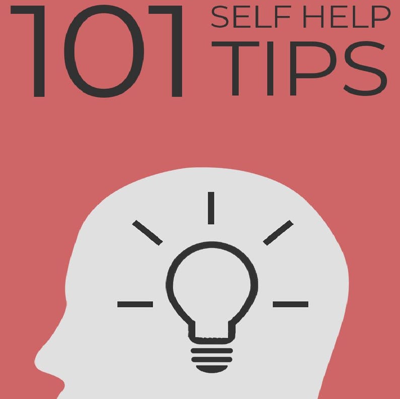 Small Self Help Tips 101 Self Help Tips - Etsy