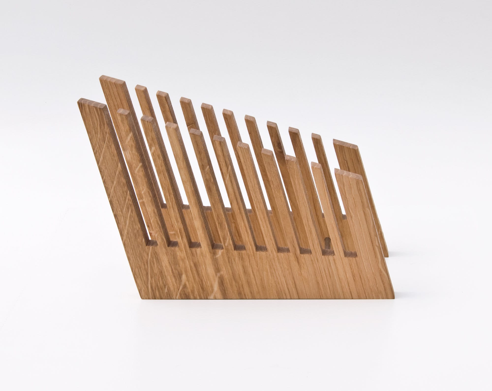 Wooden File Holder / Decorative Desktop Sorter / File Organizer for ...