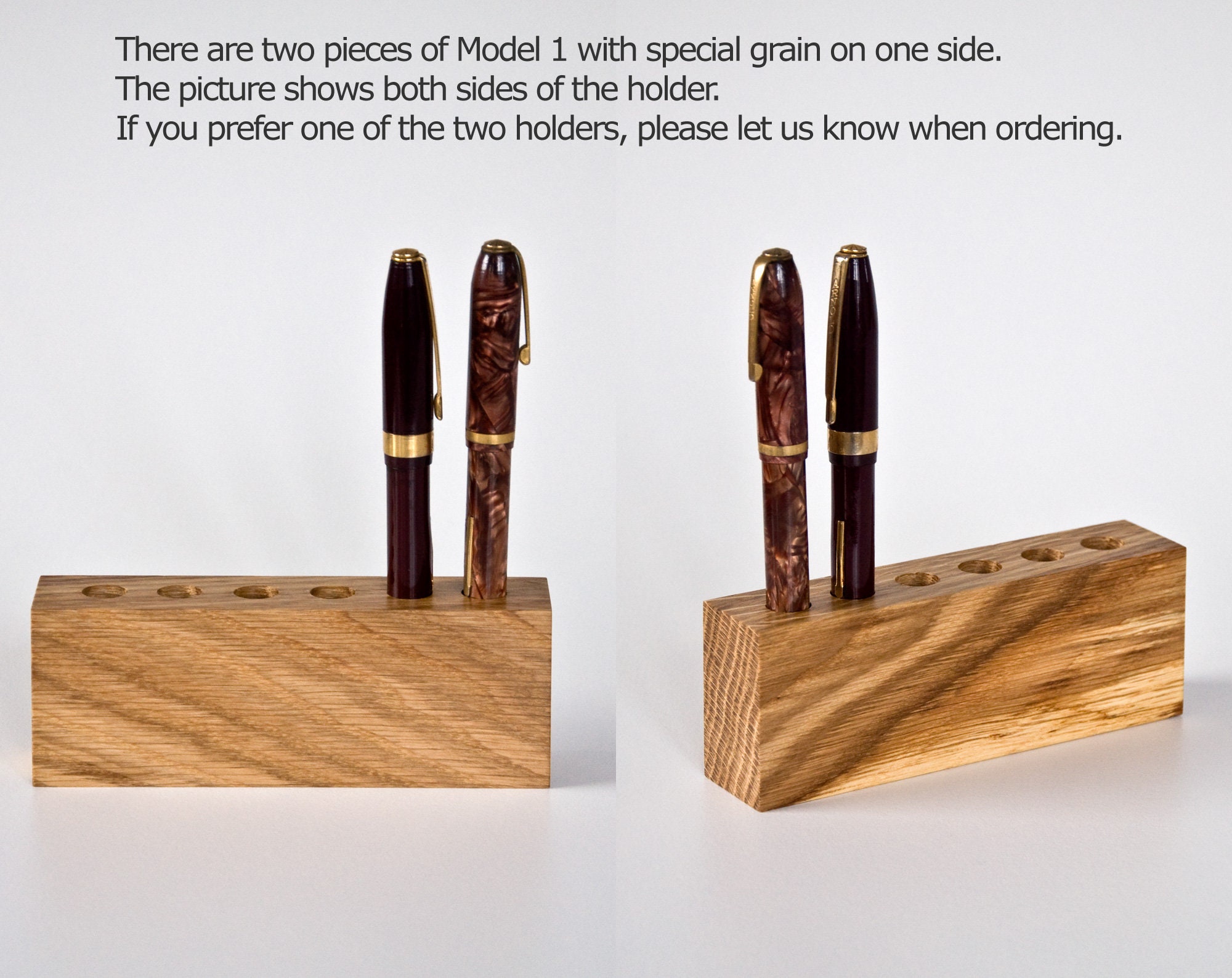 Wood Pen Holder Fountain Pen Holder Desk Organizer LORD JAMES Etsy