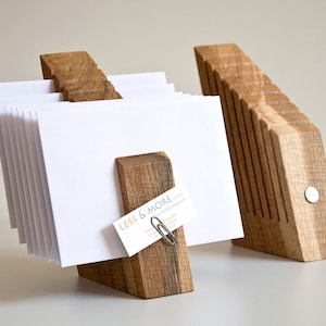 Letter Holder, Wood Mail Organizer, Desk Organization OSCAR image 5