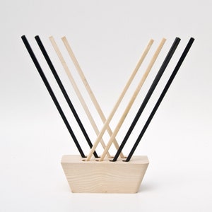 Chopstick Display Wood Chopstick Holder Asian Table Decoration Centerpiece Little Lee image 4