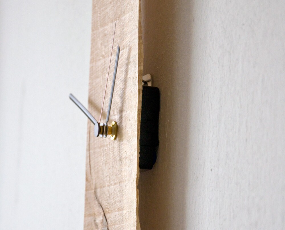 Rectangular Wooden Wall Clock / Modern Minimalist Wall Decor Etsy