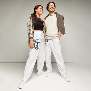 Wide-leg joggers