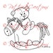 Cuddles On Rocking Horse