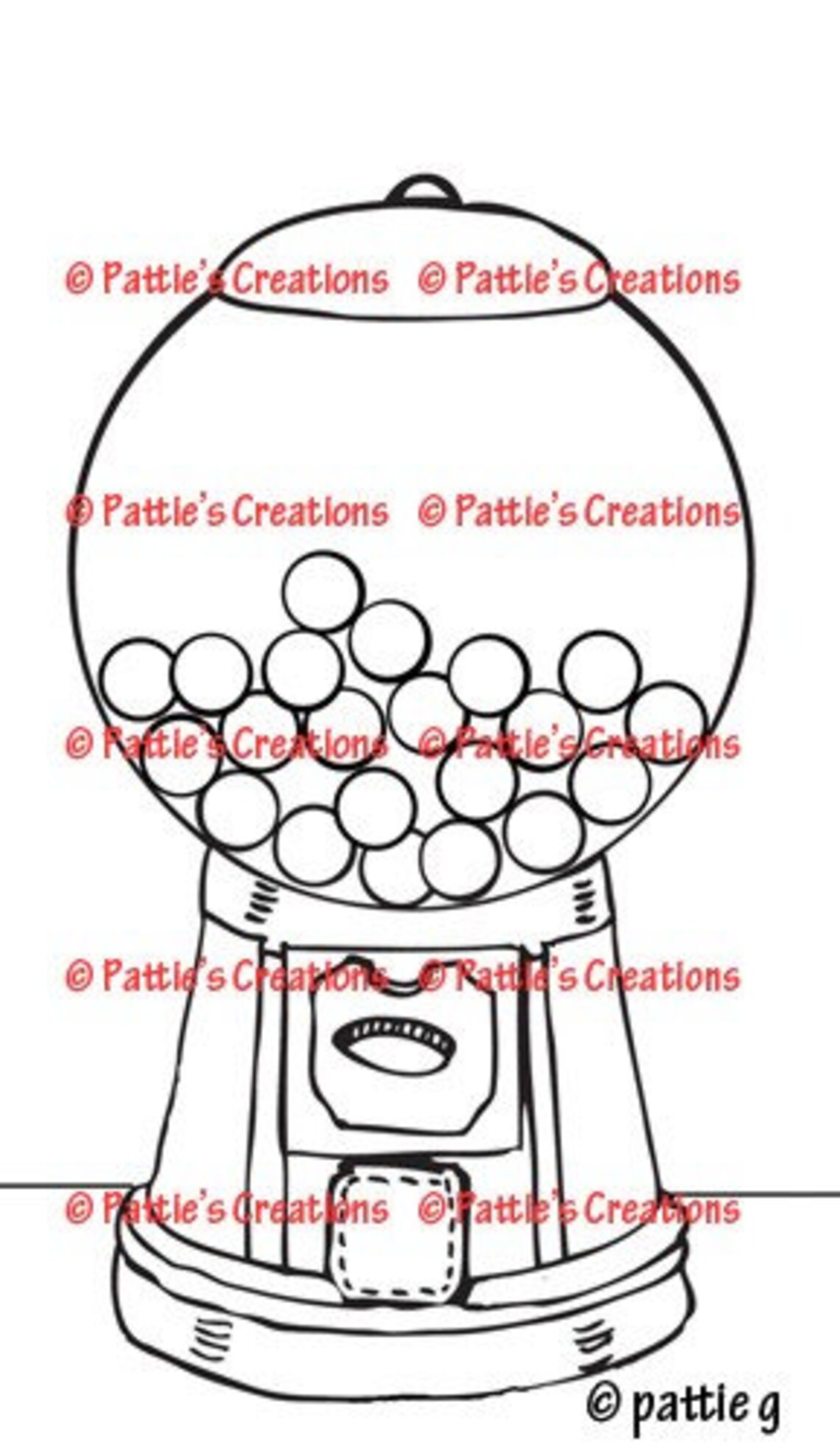 Bubblegum Machine - Etsy