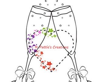 Wedding Champagne Glasses