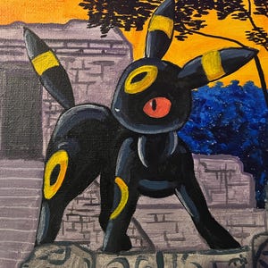 Umbreon Painting