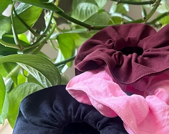Natural Fibre Scrunchie