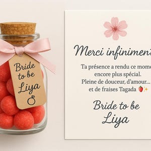 Carte bride to be