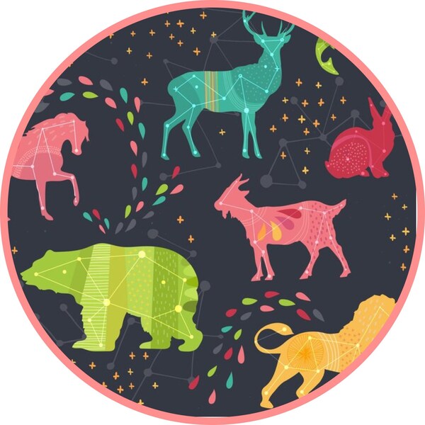 constellations crib sheet, boppy pillow cover, or contoured changing pad cover