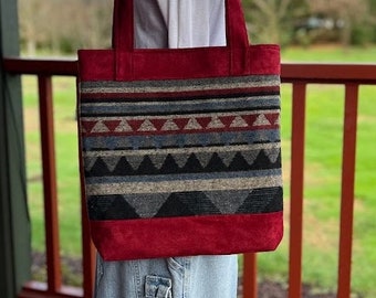 Southwestern Blanket Design Tote Bag