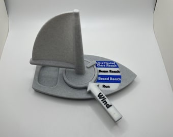 Entrenador de Puntos de Navegación / Herramienta Interactiva para la Enseñanza de la Vela / Regalo Ideal para Navegantes e Instructores