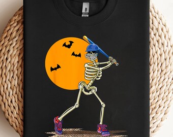 Baseball Skeleton Halloween Men Boys Baseball Halloween PNG, sublimation, clipart design, digital download