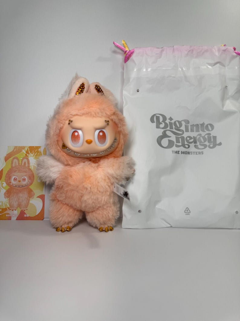 bling doll rhinestone doll bling monster doll ORANGE