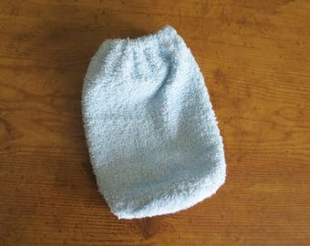 Light Blue Terrycloth bottle cover