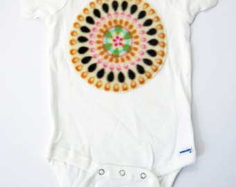 Colorful Starbursts baby bodysuit or onesie size 18 months