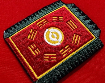 Parche bordado con la bandera real de Joseon, parche de moralidad de la dinastía coreana
