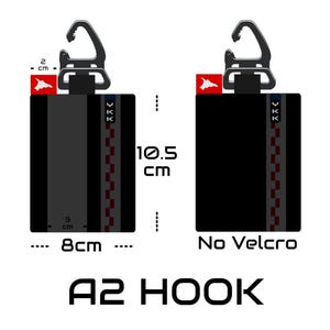 Flat EDC Pouch A2 Hook