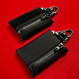 1680D Ballistic Nylon EDC Pouch A2 Hook, Morale Patch Pocket Organizer, Tactical Minimalist Wallet, Woojin Hardware, Gift