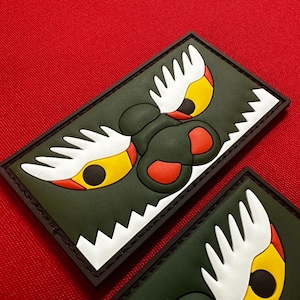Korean Traditional Guardian Patch Joseon Gwimyeon Face PVC