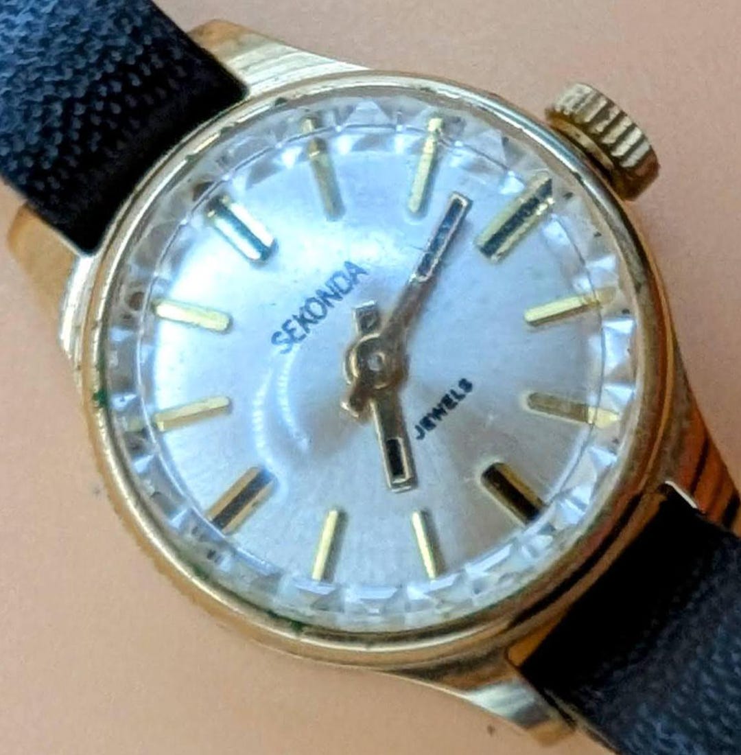 Montre Mécanique Vintage Sekonda 17 Bijoux - Pour Femme - Occasion