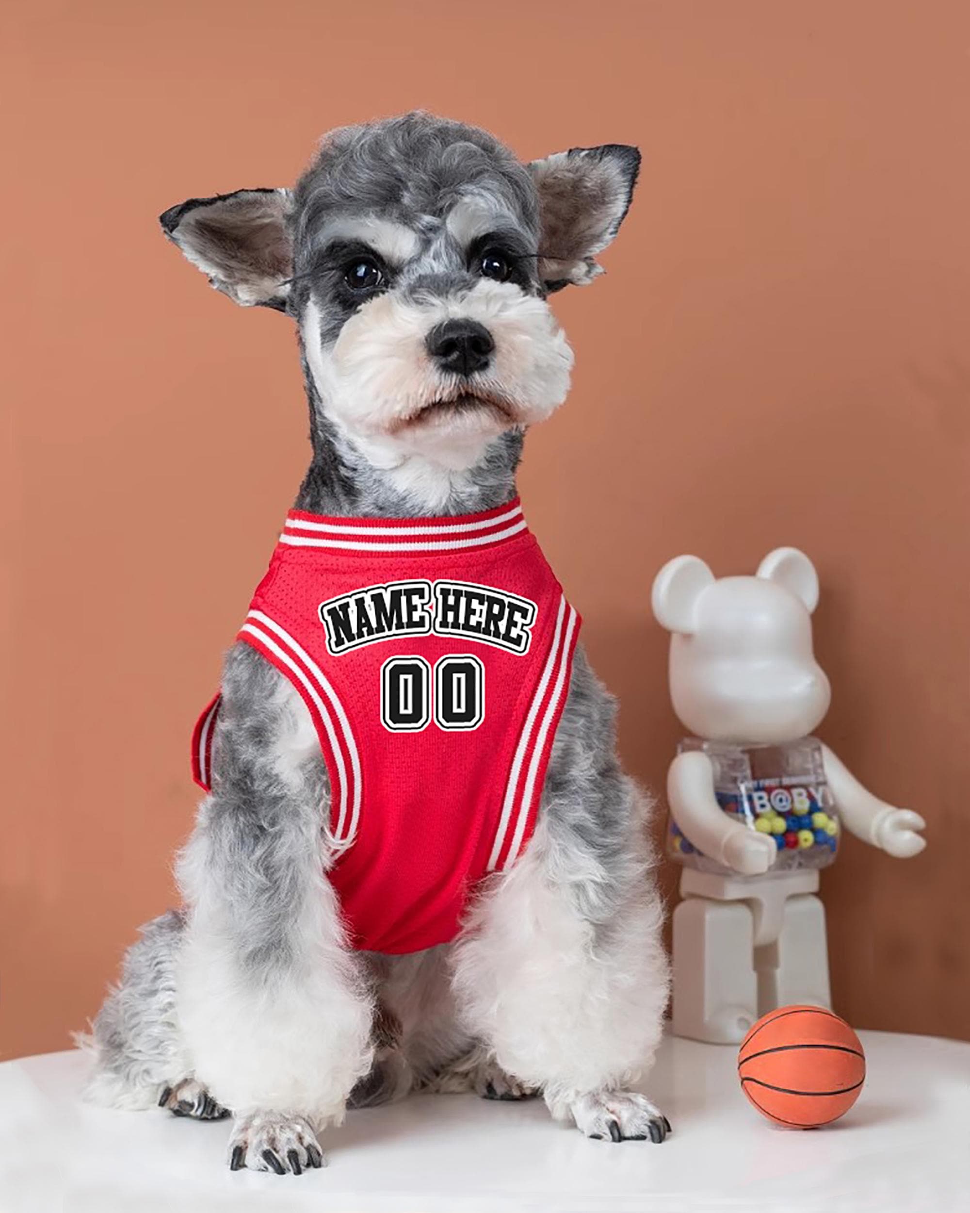 Custom Football Jersey Puppy Custom Clothes Shirt, Dog For Small