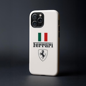 Ferrari Phone Case - Tough and Stylish Case for Car Lovers, iPhone Protection, Unique Gift for Birthdays, Holidays, and Celebrations