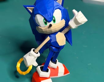 Sonic Adventure Magnet Figure- Posable Magnetic Retro Figure Toy