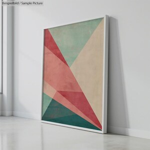 Modern Geometric Digital Art Print | Bold Abstract Shapes for Home Decor | Instant Download