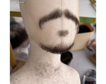 Adhesive-On Beards, Fake Beards That Can Be Used for Various Looks