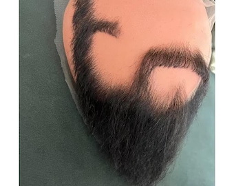 Custom Handmade Men's Beard, Real Hair, Film & Stage Styling