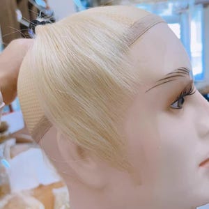 White Wig, A Pair of Men&#39;s Sideburns, Hand-Made Custom Wigs, Wigs That Can Be Used for Film and Television, Role-Playing