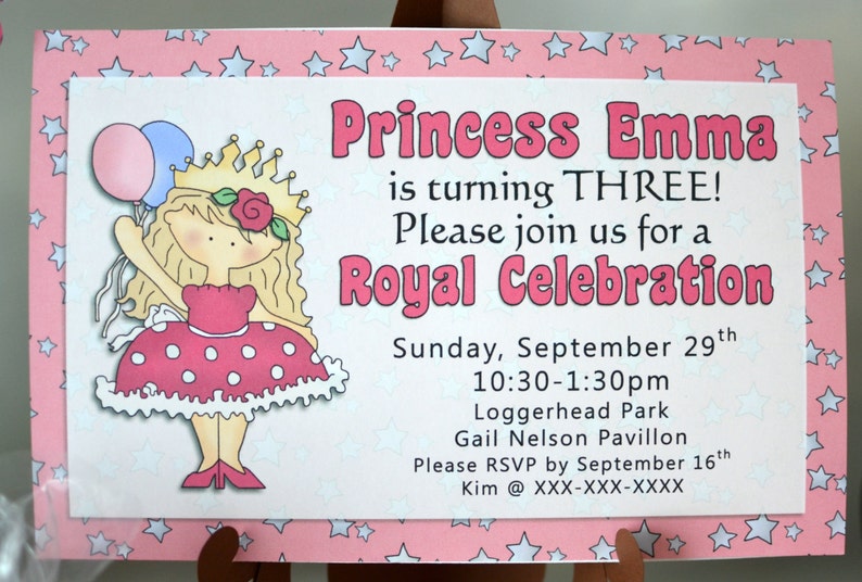 Princess Party Decorations Princess Theme 12Princess Party Favors Tags Princess Birthday Party Favor Princess Birthday Decorations