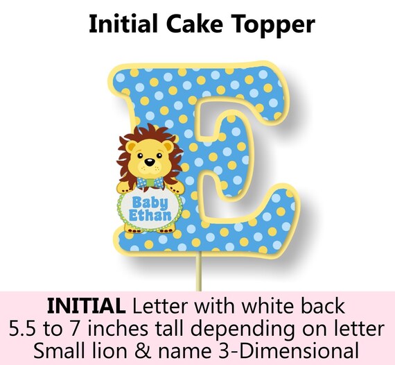 Lion King Baby Shower Cake Topper