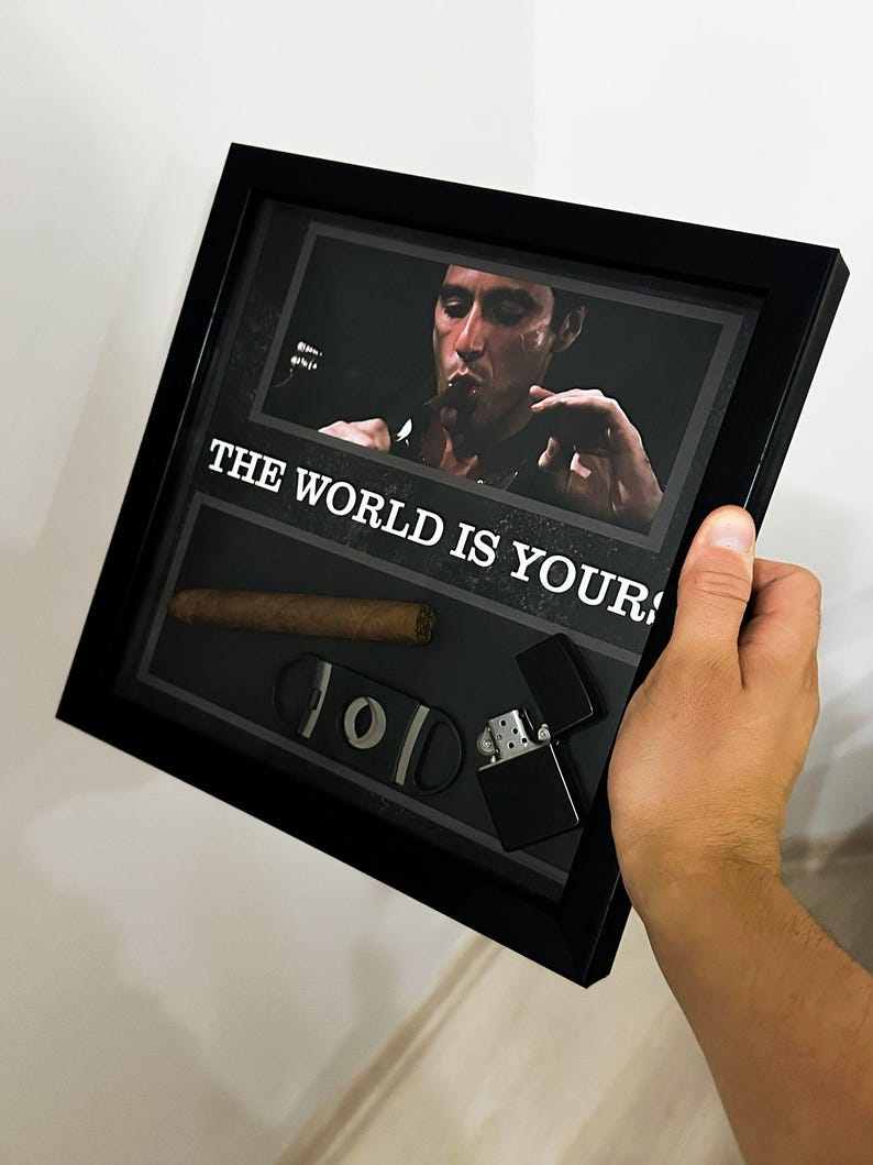 Scarface Shadowboxes Scarface Shadow Box - Tony Montana