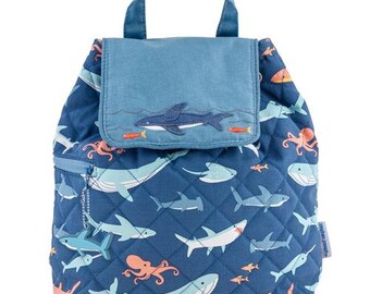 backpack with fish design