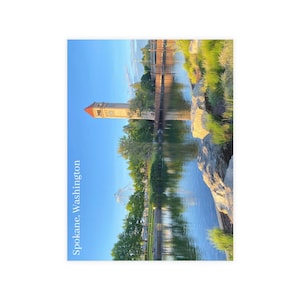 Spokane, Washington Postkarten Set, Reise-Erinnerungsstücke, Grüße im Vintage-Stil, Perfekt für Postcrossing, Sammler Briefpapier, Einzigartiges Geschenk
