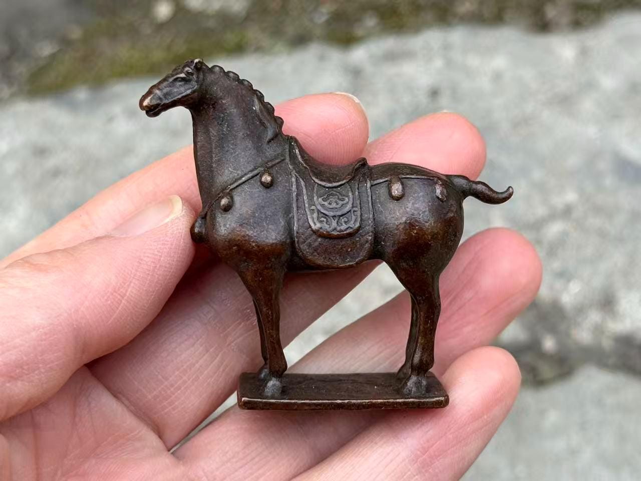 Vintage Horse Statue - Etsy