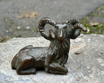 Red Copper Sheep Statue Handcrafted Perfect Symbol of Good Fortune ornaments Collectable Fortune Sheep gift home decor