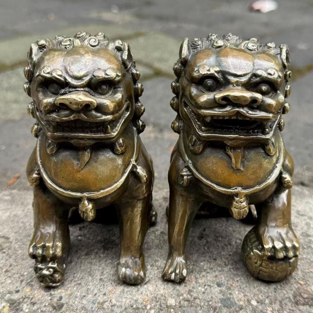 Bronze Foo Dog - Etsy