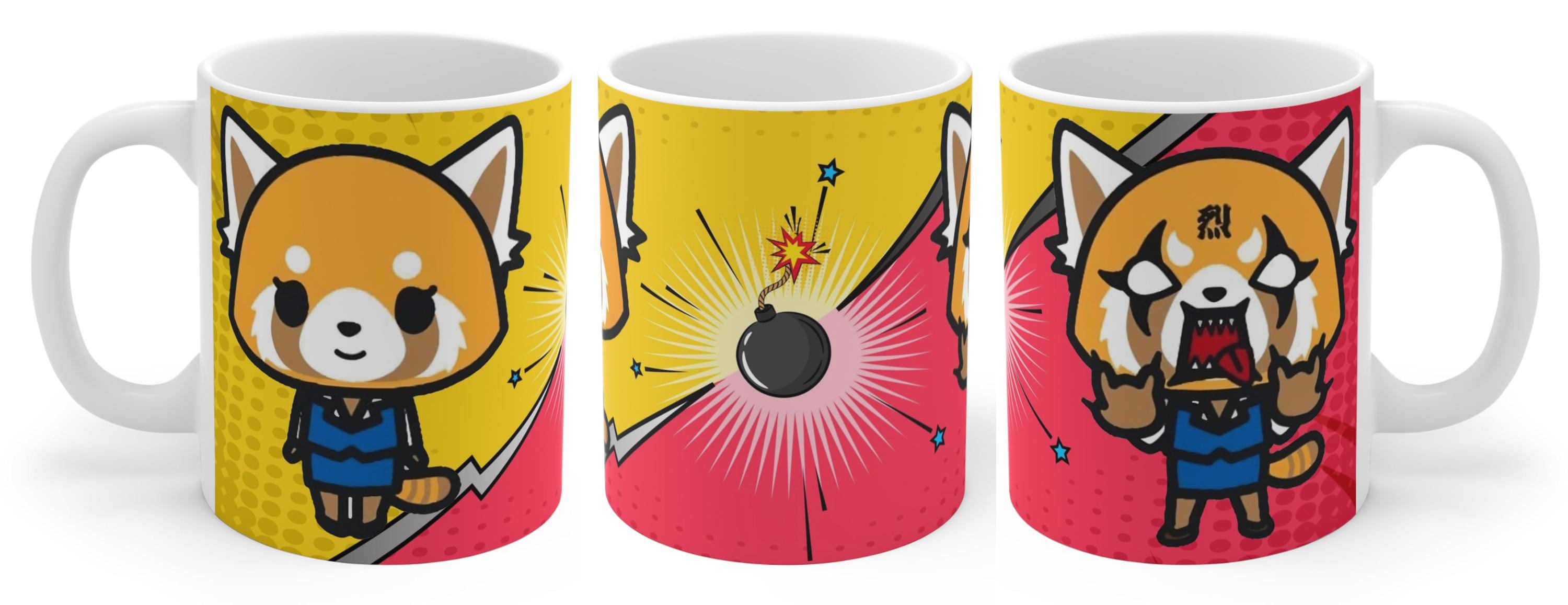 Aggretsuko Cute Mug, Retsuko Anime Merch, Cute Anime, Otaku, Funny Anime,  Tea Mug, Funny Coffee Mug, Anime Gifts, Cute Coffee Mug, Nerd Gift - Etsy