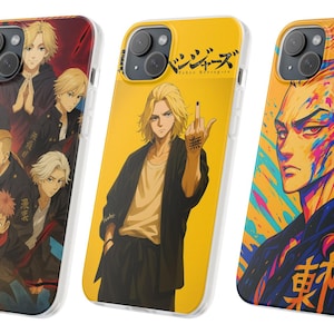 Tokyo Revengers Phone Case, Available to almost EVERY Phone model-iPhone 16, 15, 14, 13 Samsung S25, S23, S22, S21, S10, Mikey, Tokyo Manji