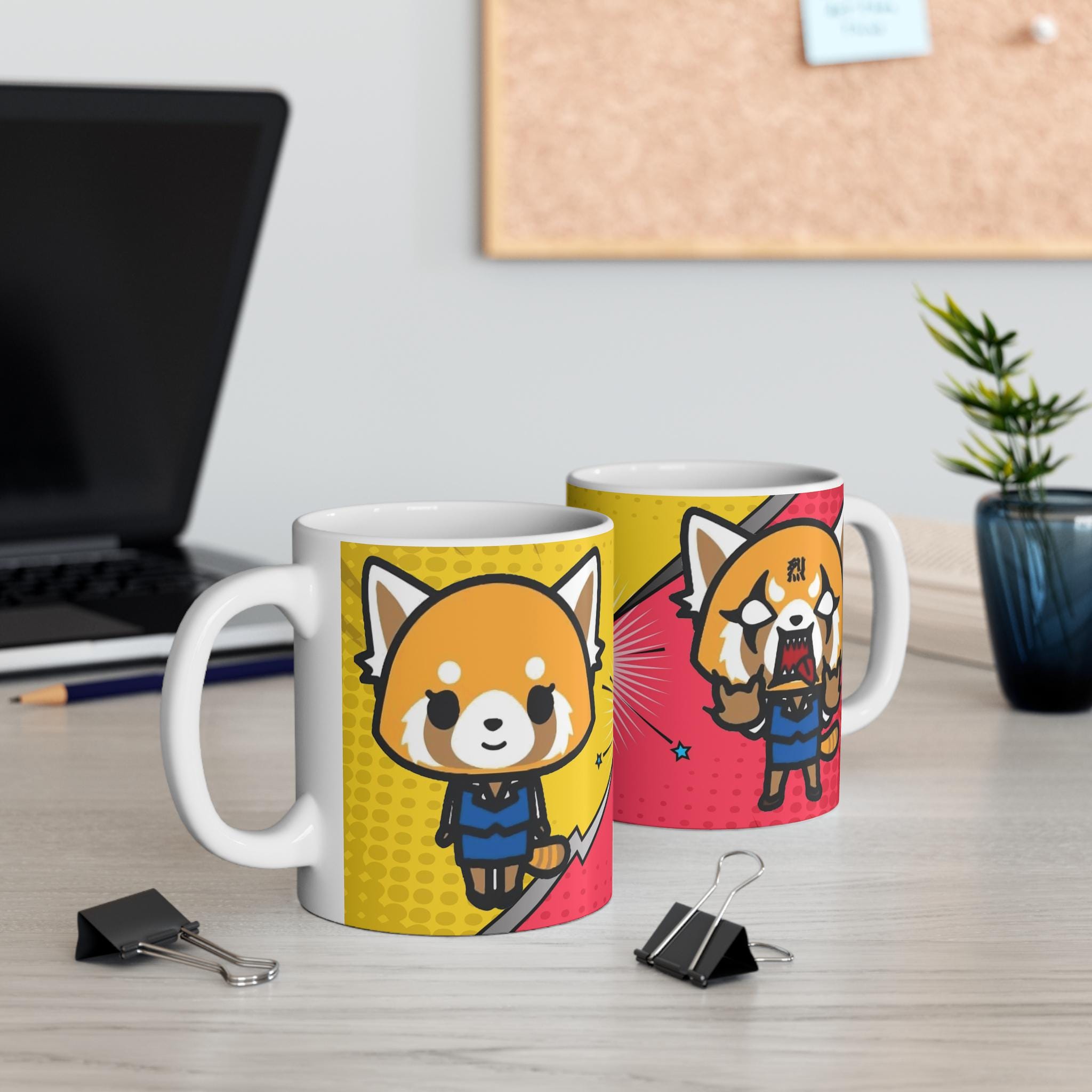 Aggretsuko Cute Mug, Retsuko Anime Merch, Cute Anime, Otaku, Funny Anime,  Tea Mug, Funny Coffee Mug, Anime Gifts, Cute Coffee Mug, Nerd Gift - Etsy