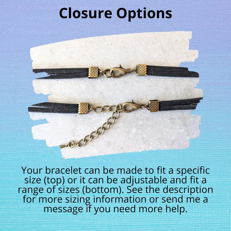 Pode incluir: Duas op&ccedil;&otilde;es de fecho para pulseiras s&atilde;o mostradas. A imagem superior mostra um fecho de encaixe simples. A imagem inferior mostra um fecho de corrente.