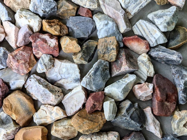 Small Missouri Chert Raw Jasper Rough Stones Raw Gemstones Etsy