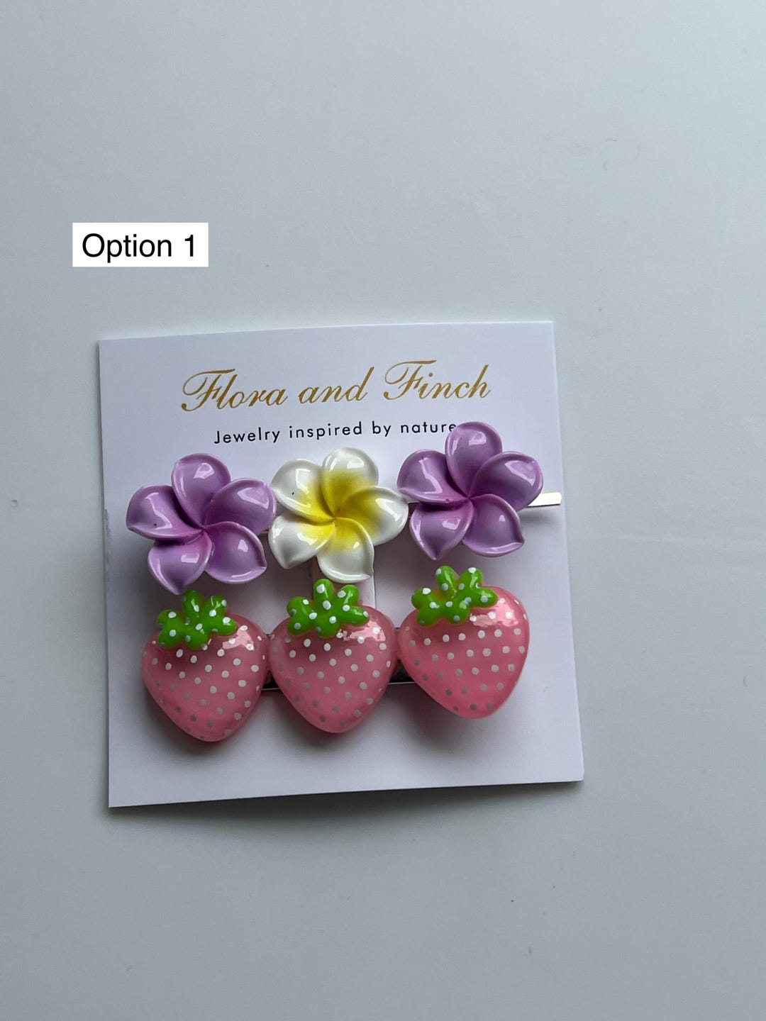 Flower Hair Pins - Etsy