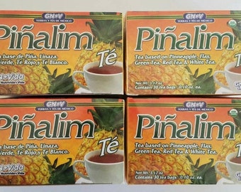 Piñalim 4pack 120 tea bags